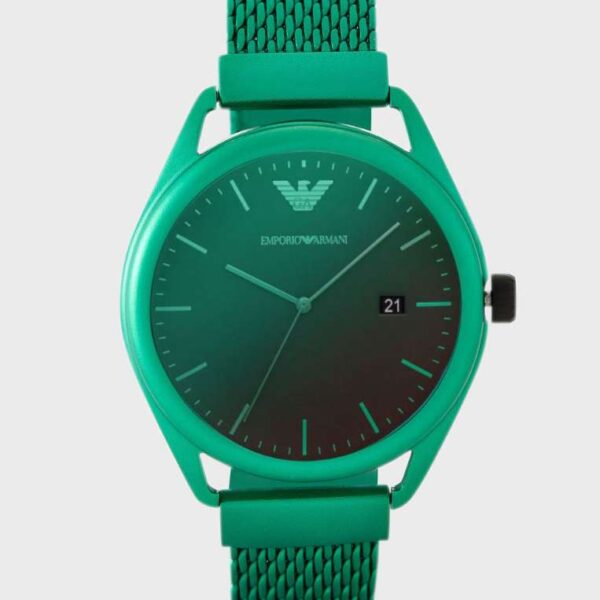 Reloj Emporio Armani color verde metalico hombre