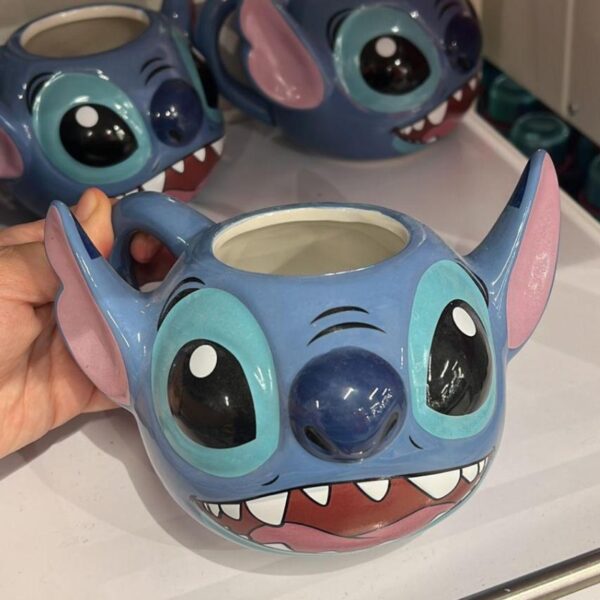 Tazon Disney's Lilo & Stitch Shaped Mug