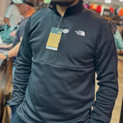 POLERON THE NORTH FACE MEN PIONEER PEAK 1/4 ZIP TNF BLACK