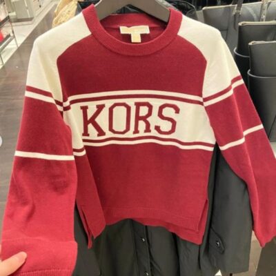 Sweater Mujer Michael KOrs Merlot