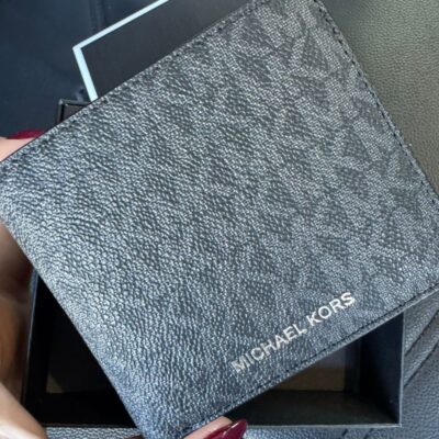 Billetera Hombre Michael Kors Negro