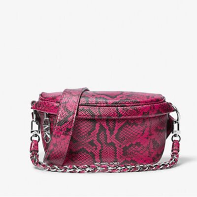 Banano Slater XS Sling Crossbody Michael Kors Deep Fucshia