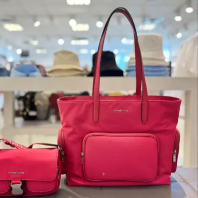MICHAEL KORS - CARTERA tOTE KHAI FRAMBUESA / ROSA