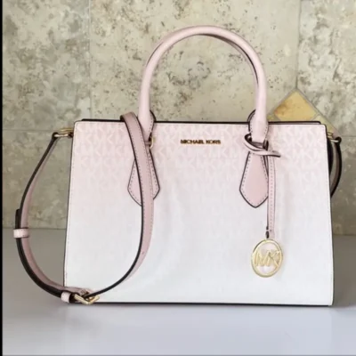 MICHAEL KORS - CARTERA SHEILA MONOGRAMA ROSA