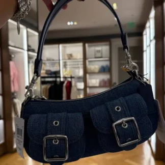 CARTERA COACH ASHTON DENIM
