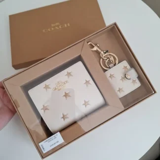 Set de Regalo Coach – billetera + llavero album fotos – Edicion limitada