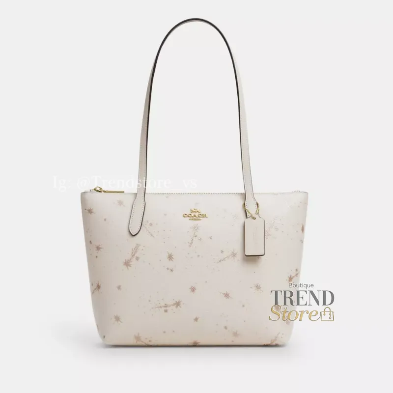 CARTERA COACH FIONA TOTE BLANCO