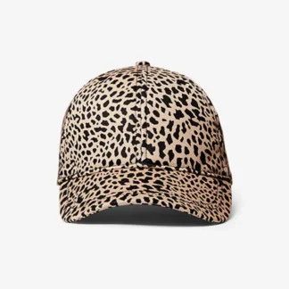 GORRO MICHAEL KORS ANIMAL PRINT JOCKEY
