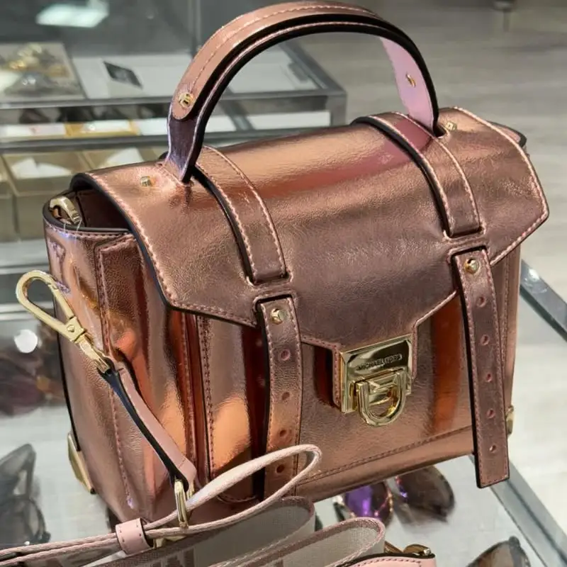 CARTERA MICHAEL KORS MANHATTAN ROSE GOLD