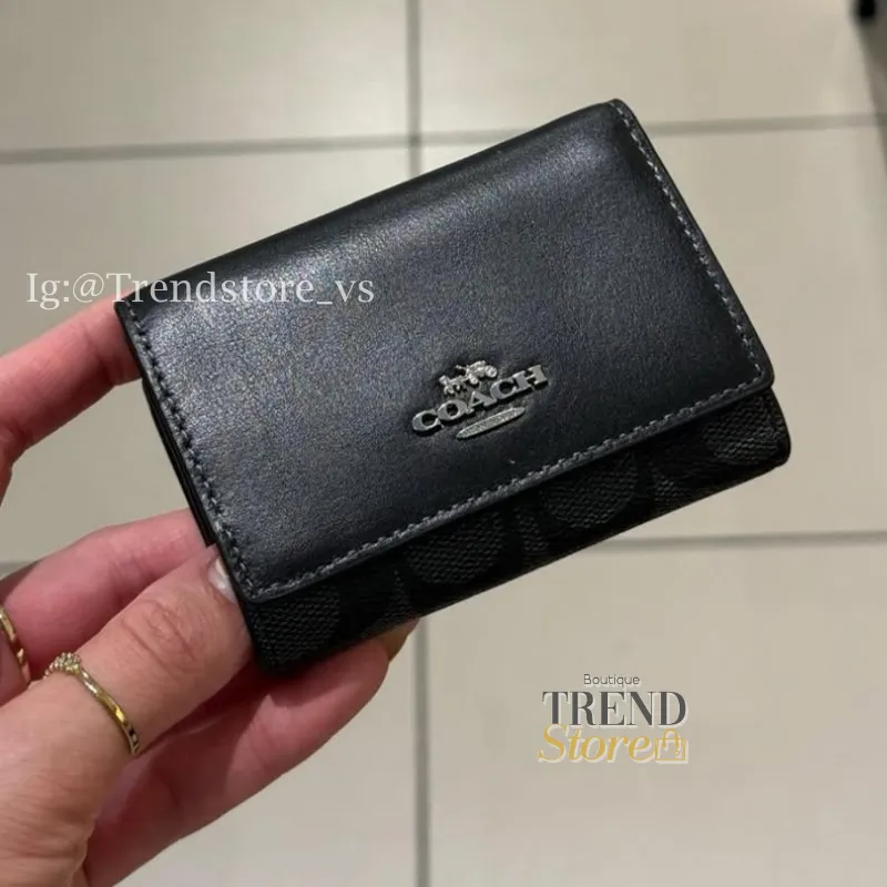 BILLETERA COACH • MICRO WALLET NEGRO