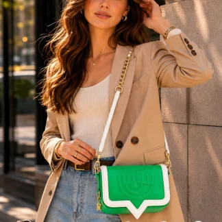 CARTERA EYELIKE CHIARA FERRAGNI VERDE