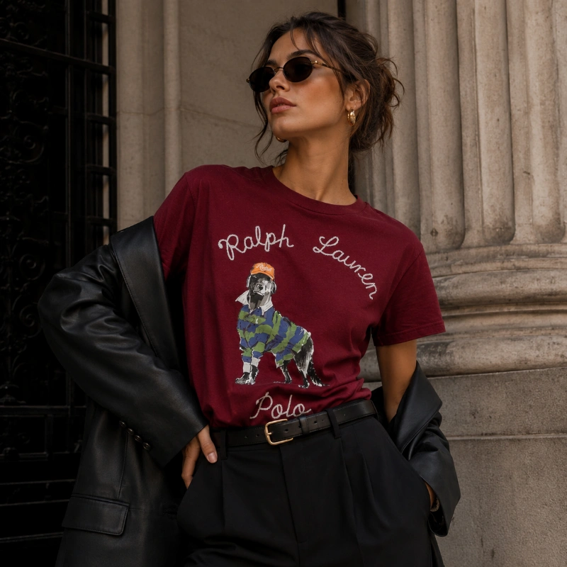 POLERA MUJER POLO RALPH LAUREN - BURDEO