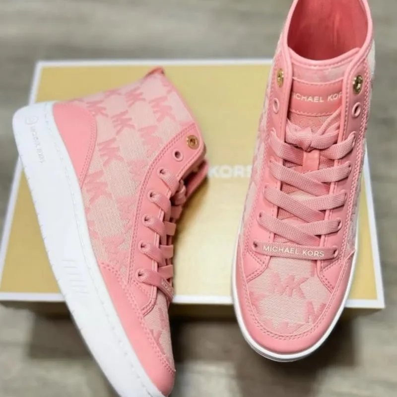 ZAPATILLAS MUJER MICHAEL KORS MODELO SHEA MID CARNATION