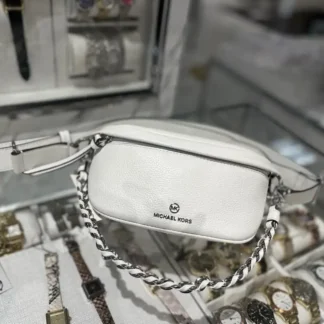 RIÑONERA MICHAEL KORS SLATER COLOR BLANCO