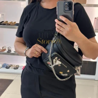 RIÑONERA MICHAEL KORS SLATER NEGRO NEW YORK