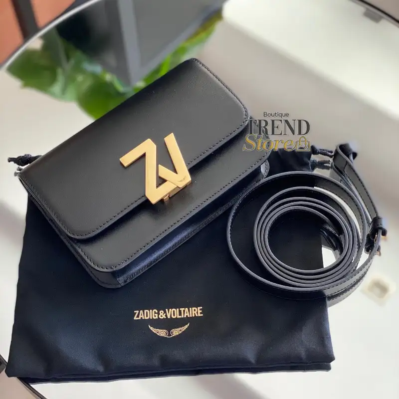 CARTERA ZADIG & VOLTAIRE ZV INITIALE LE MINI CALFS WKAT2005F Noir