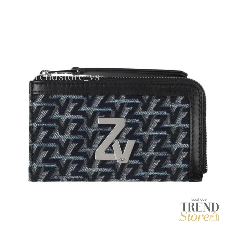 TARJETERO MONEDERO ZADIG & VOLTAIRE AZUL