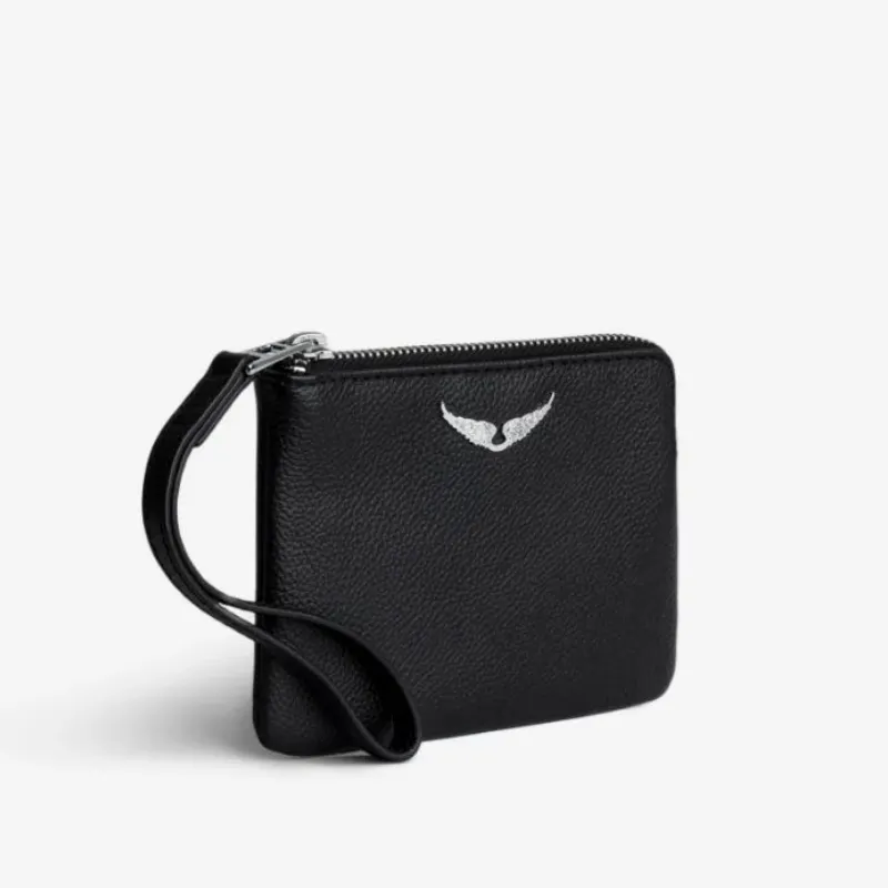 TARJETERO MONEDERO ZADIG & VOLTAIRE UMA NEGRO