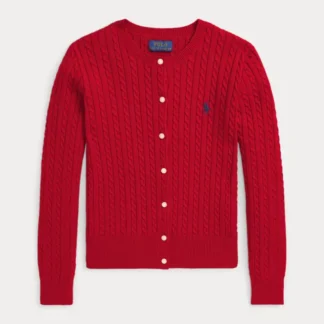 CARDIGAN POLO RALPH LAUREN - MUJER ROJO