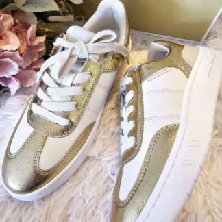 ZAPATILLAS MICHAEL KORS KAI LACE UP CREAM
