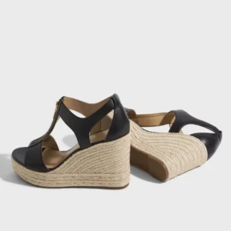 SANDALIAS MICHAEL KORS BERKLEY MID WEDGE BLACK