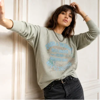 POLERON ZADIG & VOLTAIRE BLASON FLOWERS