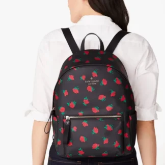 MOCHILA KATE SPADE CHELSEA ROSE TOSS PRINTED