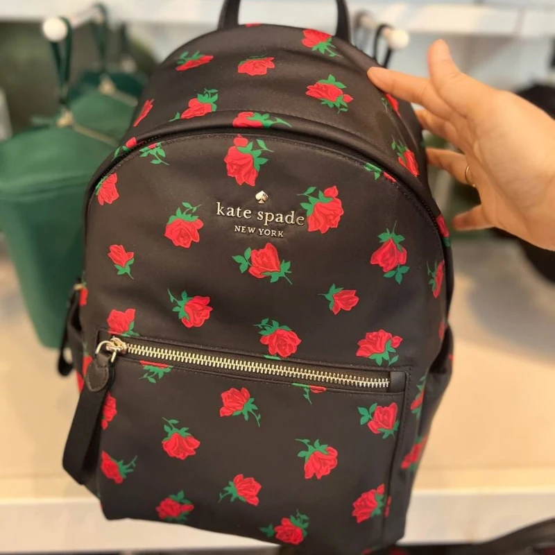 MOCHILA  KATE SPADE CHELSEA ROSE TOSS PRINTED