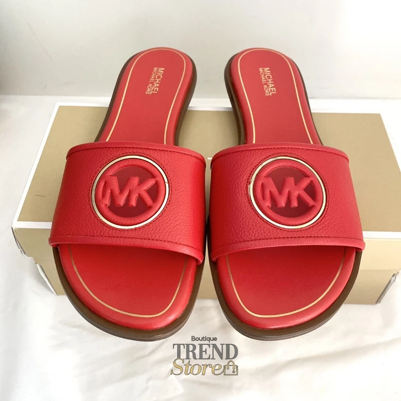 SANDALIAS MICHAEL KORS DEANNA CUT OUT SLIDE DK SANGRIA