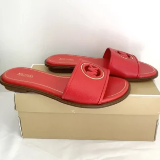 SANDALIAS MICHAEL KORS DEANNA CUT OUT SLIDE DK SANGRIA