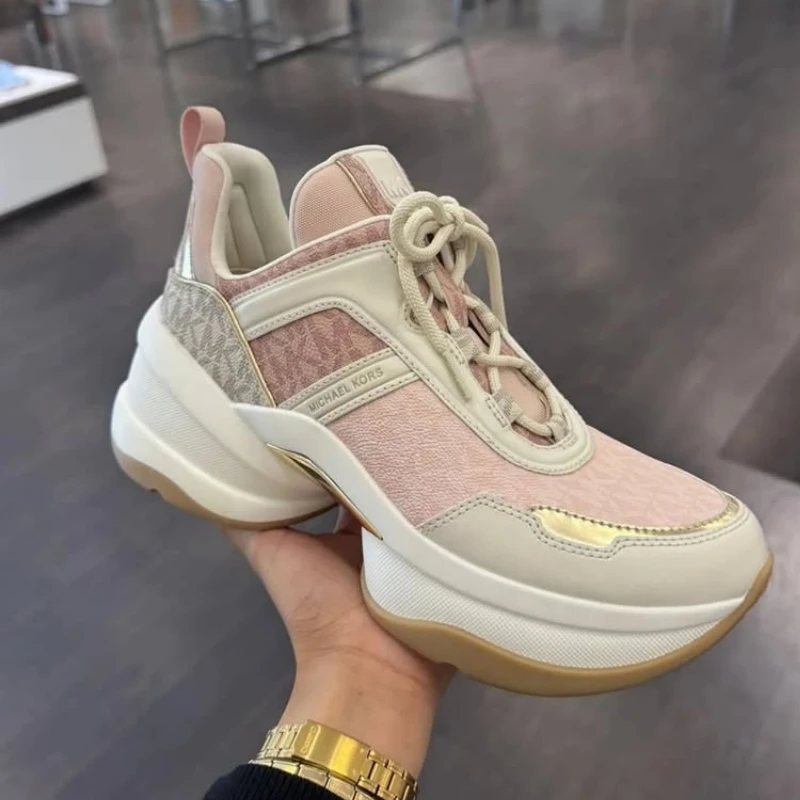 ZAPATILLAS MICHAEL KORS OLYMPIA TRAINER PWD BLSH