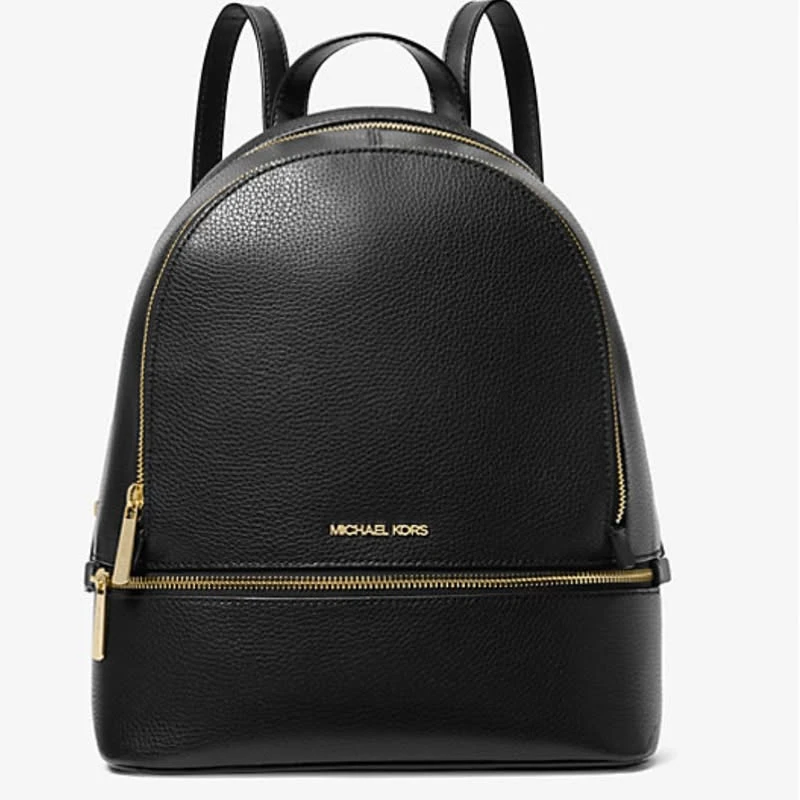 MOCHILA MICHAEL KORS - MEDIANA RHEA NEGRO