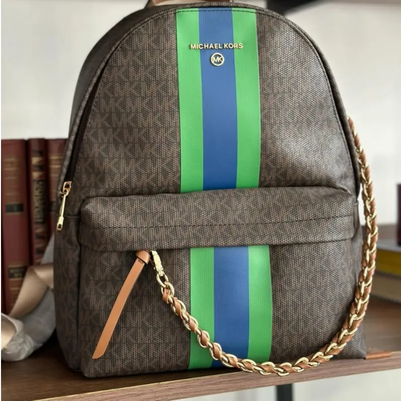 MOCHILA MICHAEL KORS SLATER BROWN