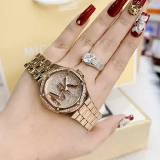 RELOJ MUJER LENNOX MICHAEL KORS MODELO MK7230 ROSE GOLD