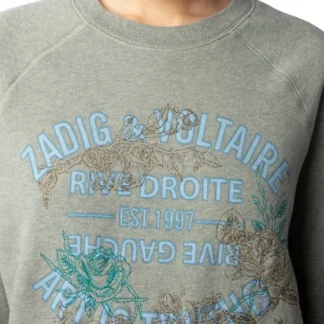 POLERON ZADIG & VOLTAIRE BLASON FLOWERS