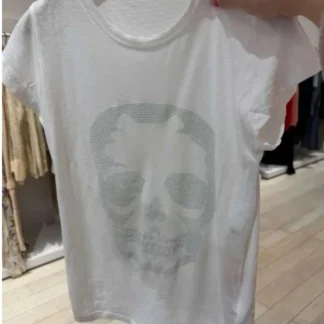 POLERA ZADIG & VOLTAIRE –MUJER SKULL BLANCO