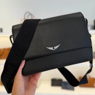 CARTERA ZADIG & VOLTAIRE LOLITA WINGS NEGRO