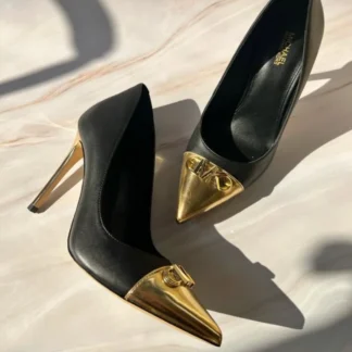 ZAPATOS MICHAEL KORS PARKER PUMP BLACK GOLD