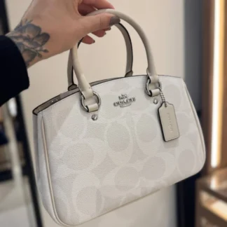 CARTERA COACH SAVANNAH BLANCO