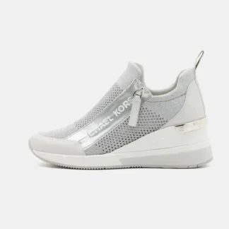 ZAPATILLAS MICHAEL KORS WILLIS WEDGE TRAINER SILVER