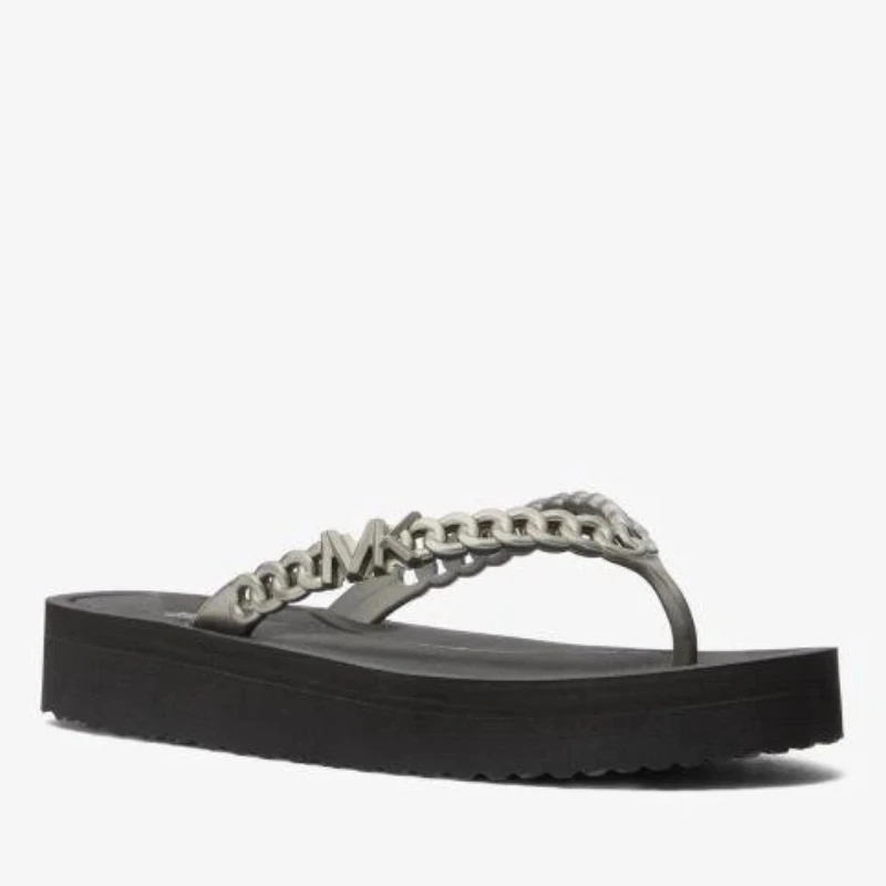 SANDALIAS MICHAEL KORS ZAZA FLIP FLOP ANTHRACITE