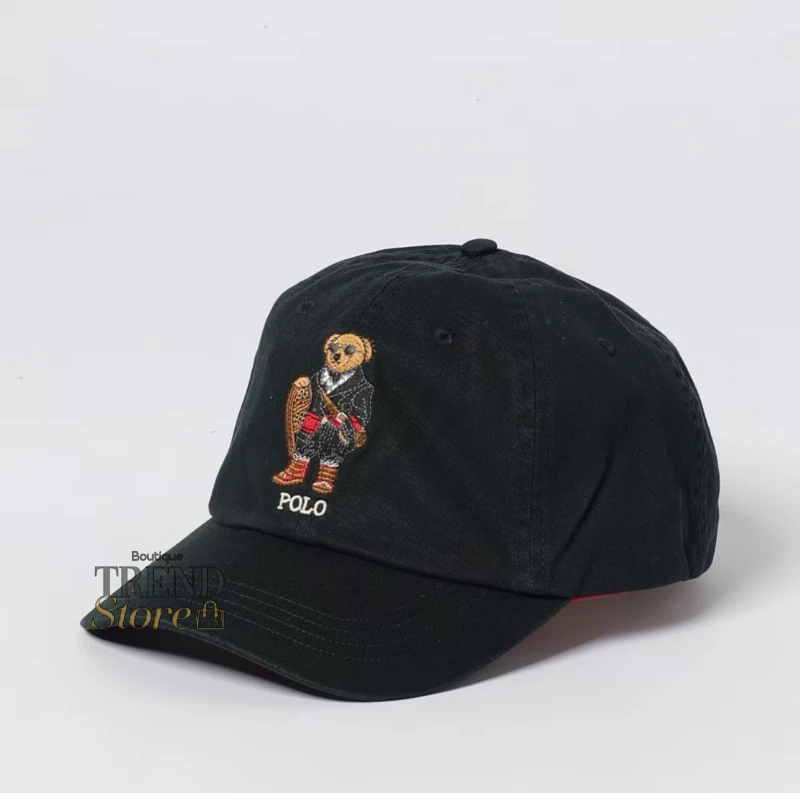 GORRO / SOMBRERO POLO RALPH LAUREN LINEA POLO BEAR - NEGRO