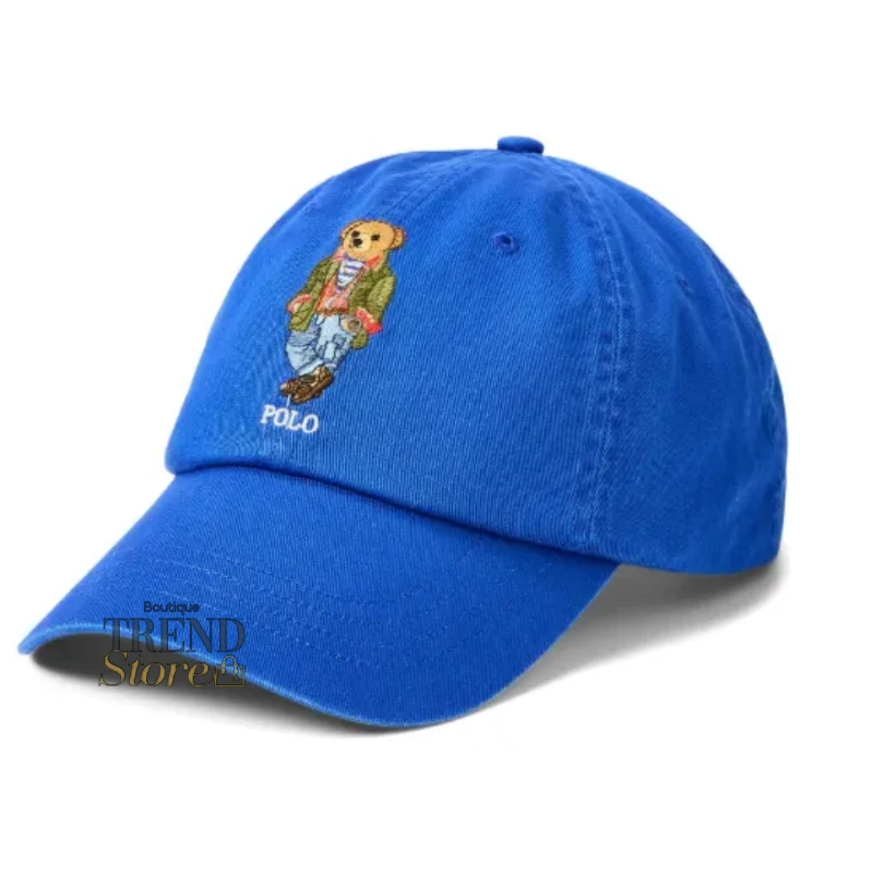 GORRO / SOMBRERO POLO RALPH LAUREN LINEA POLO BEAR - AZUL.