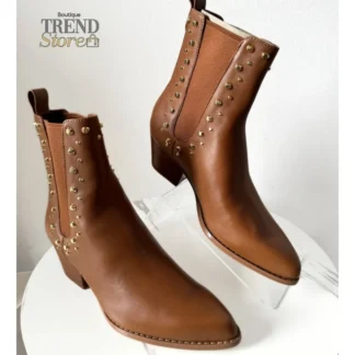 BOTINES MICHAEL KORS -KINLEE ASTOR STUD CAFE luggage