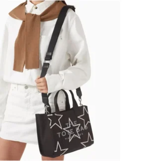THE TOTE BAG - MARC JACOBS - SMALL THE STAR CANVAS