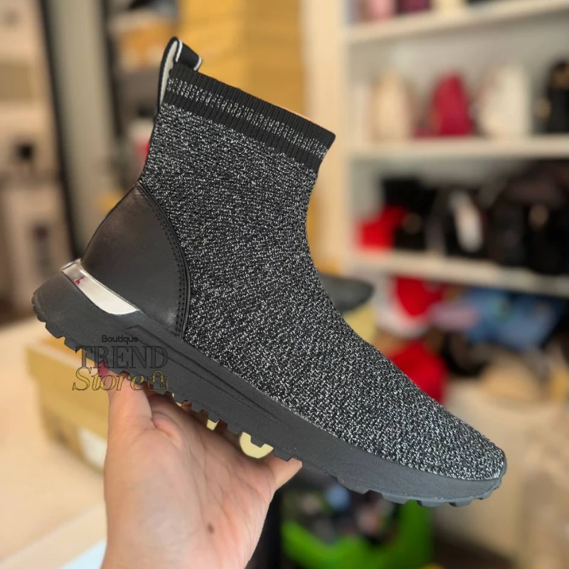 ZAPATILLAS MICHAEL KORS -  BODIE NEGRO METALIZADO