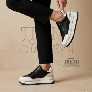 Zapatillas Michael Kors Hayes cuero bitono con plataforma mujer original Trendstore Chile compra segura Michael Kors Hayes sneakers plataforma vista frontal diseño cuero envío a todo Chile Detalle cuero bitono zapatillas Michael Kors Hayes mujer original Trendstore Chile Zapatillas Michael Kors plataforma alta mujer estilo urbano elegante Chile Vista lateral sneakers Michael Kors Hayes suela goma diseño premium mujer Chile Zapatillas Michael Kors Hayes con cordones cuero original mujer Trendstore Chile Sneakers Michael Kors plataforma cómoda mujer envío seguro Chile