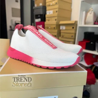 ZAPATILLAS MICHAEL KORS - BODIE SLIP ON BLANCO ROSA