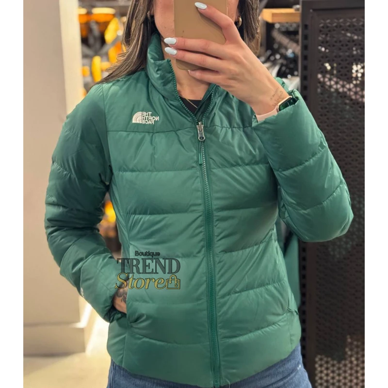 CHAQUETA THE NORTH FACE MINOQUA DOWN JACKET 550 FILL PLUMA MUJER - VERDE