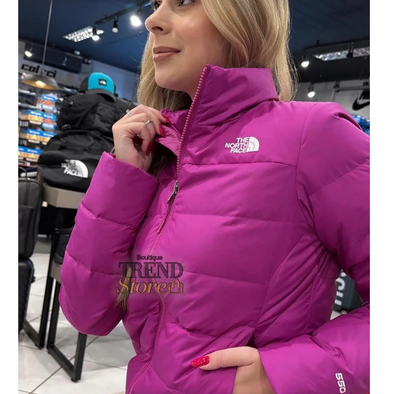 CHAQUETA THE NORTH FACE MINOQUA DOWN JACKET 550 FILL PLUMA MUJER - FUCSIA